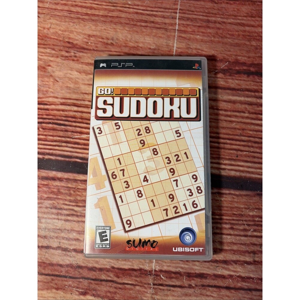 Go Sudoku PSP Sony PlayStation Portable - Tested